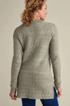Alena Cable Sweater Tunic Tops|Sweaters & Cardigans