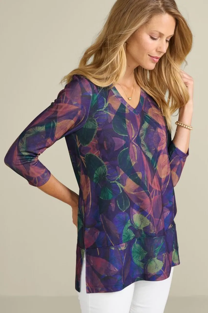 Clearance Alila 3/4 Sleeve Tunic Tops