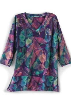 Clearance Alila 3/4 Sleeve Tunic Tops