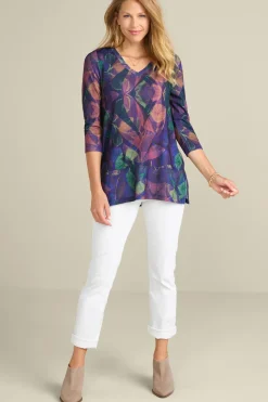 Clearance Alila 3/4 Sleeve Tunic Tops