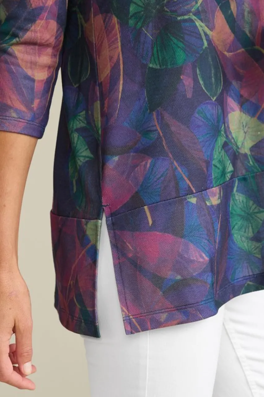 Clearance Alila 3/4 Sleeve Tunic Tops