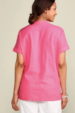 Sale Annalise Linen Blend Tunic Tops|Tunics & Leggings