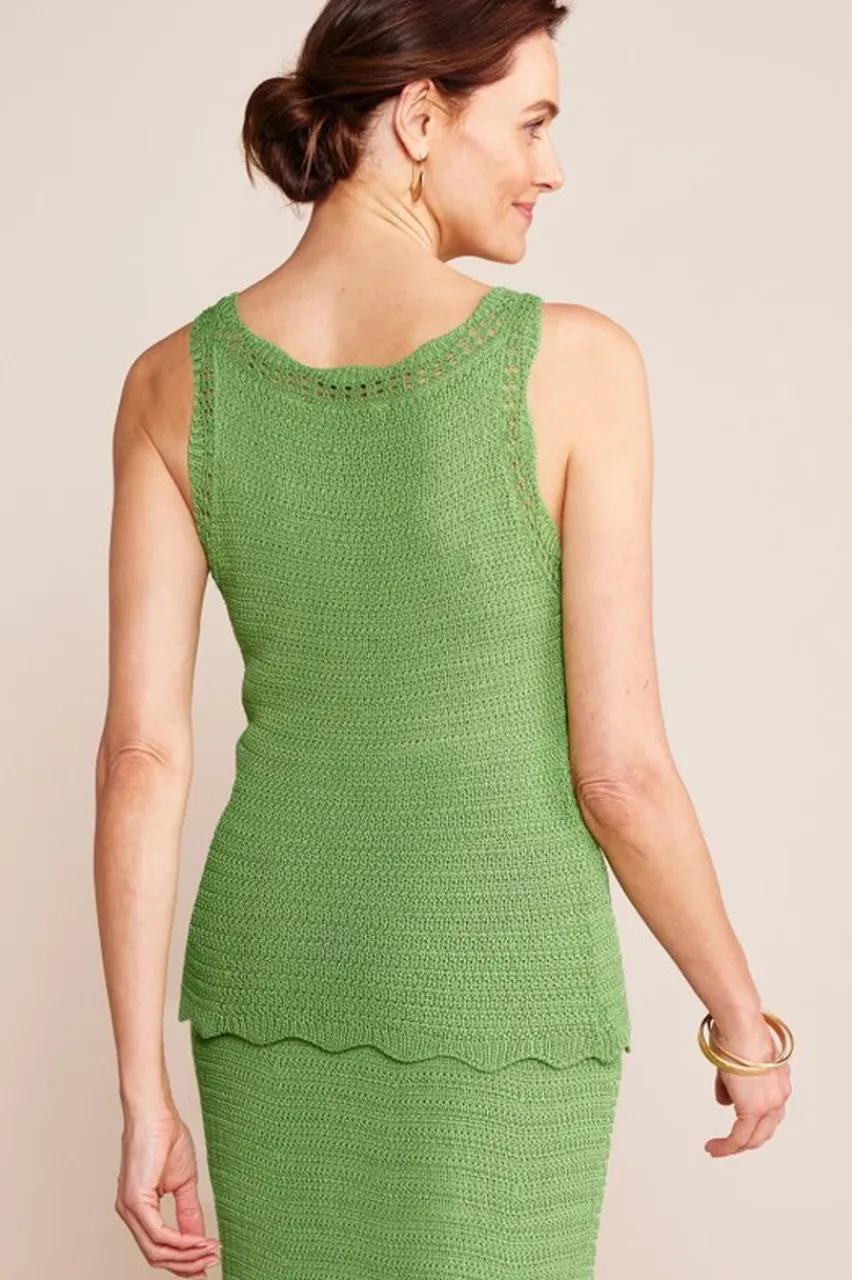 Discount April Crochet Sweater Tank Tops|Sweaters & Cardigans