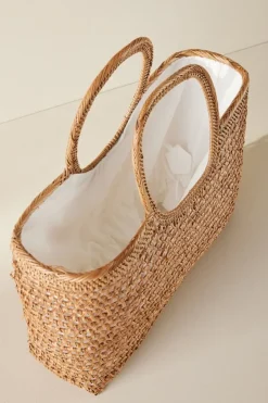 Sale April Woven Bag Handbags