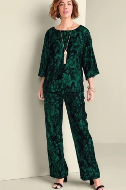 Clearance Aria Velvet Top Tops