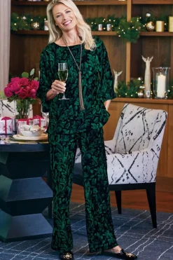 Clearance Aria Velvet Top Tops