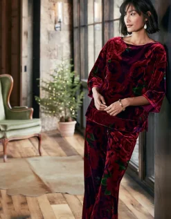 Clearance Aria Velvet Top Tops