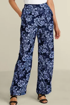 New Aria Velvet Wide Leg Pants Pants