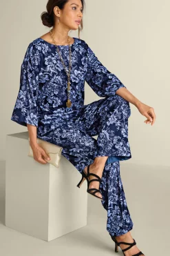 New Aria Velvet Wide Leg Pants Pants