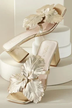 Sale Cecelia Ny Happy Flower Slide Shoes