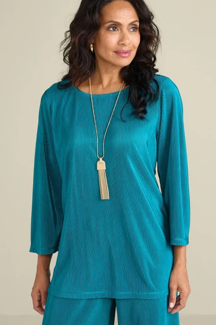 Discount Cella Plisse Tunic Tops