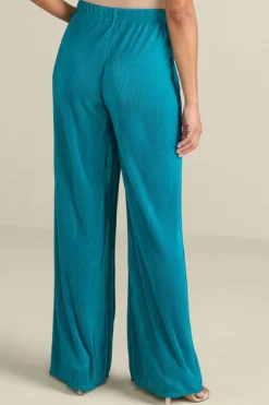 Online Cella Plisse Wide Leg Pants Pants