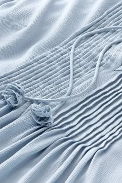 Clearance Connie Lace Trim Crepe Top Tops