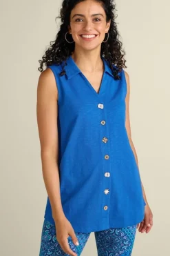 Sale Danielle Sleeveless Tunic Tops|Tunics & Leggings