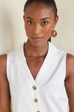 Sale Danielle Sleeveless Tunic Tops|Tunics & Leggings