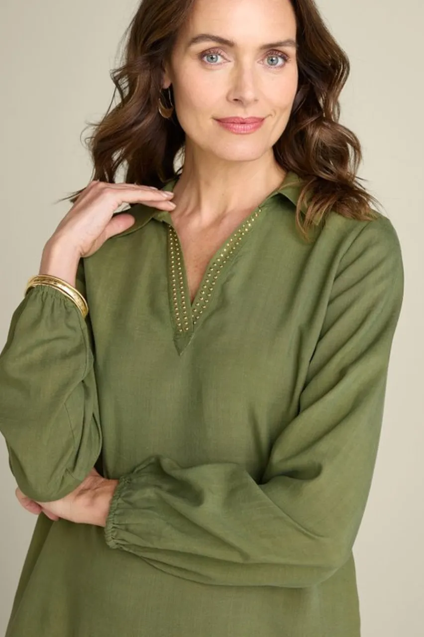 Best Delaine Tencel™ Tunic Tops