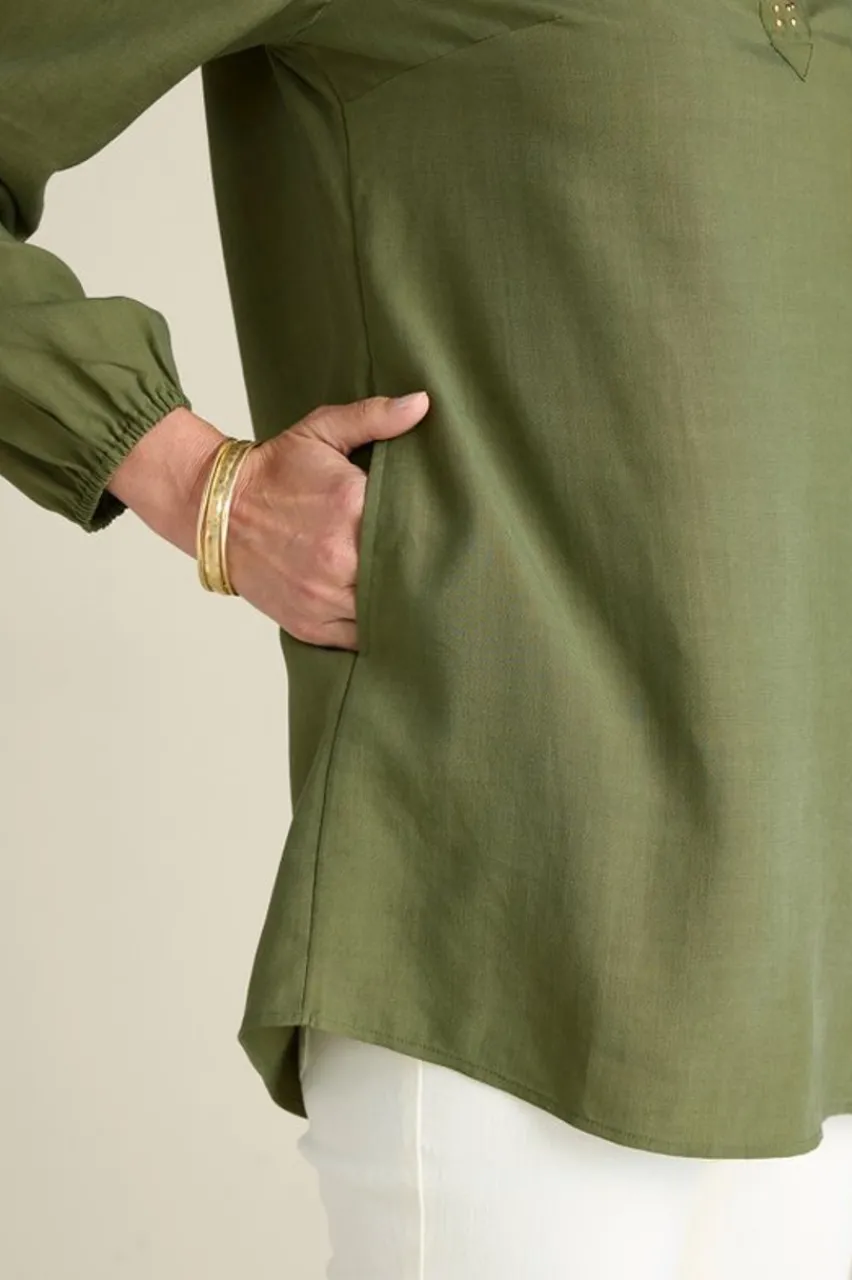 Best Delaine Tencel™ Tunic Tops