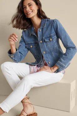 Outlet Diana Shapely Denim Jacket Toppers|Jackets & Coats