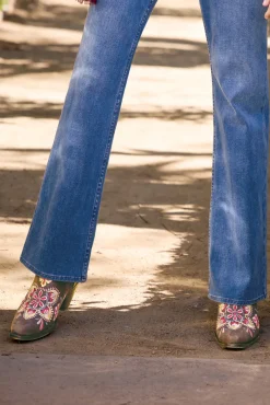 New Diba True Cainsville Embroidered Bootie Shoes