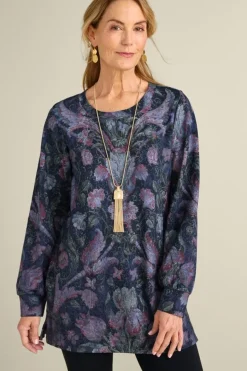 Discount Edith French Terry Tunic Tops