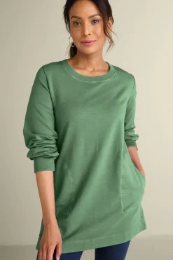 Discount Edith French Terry Tunic Tops