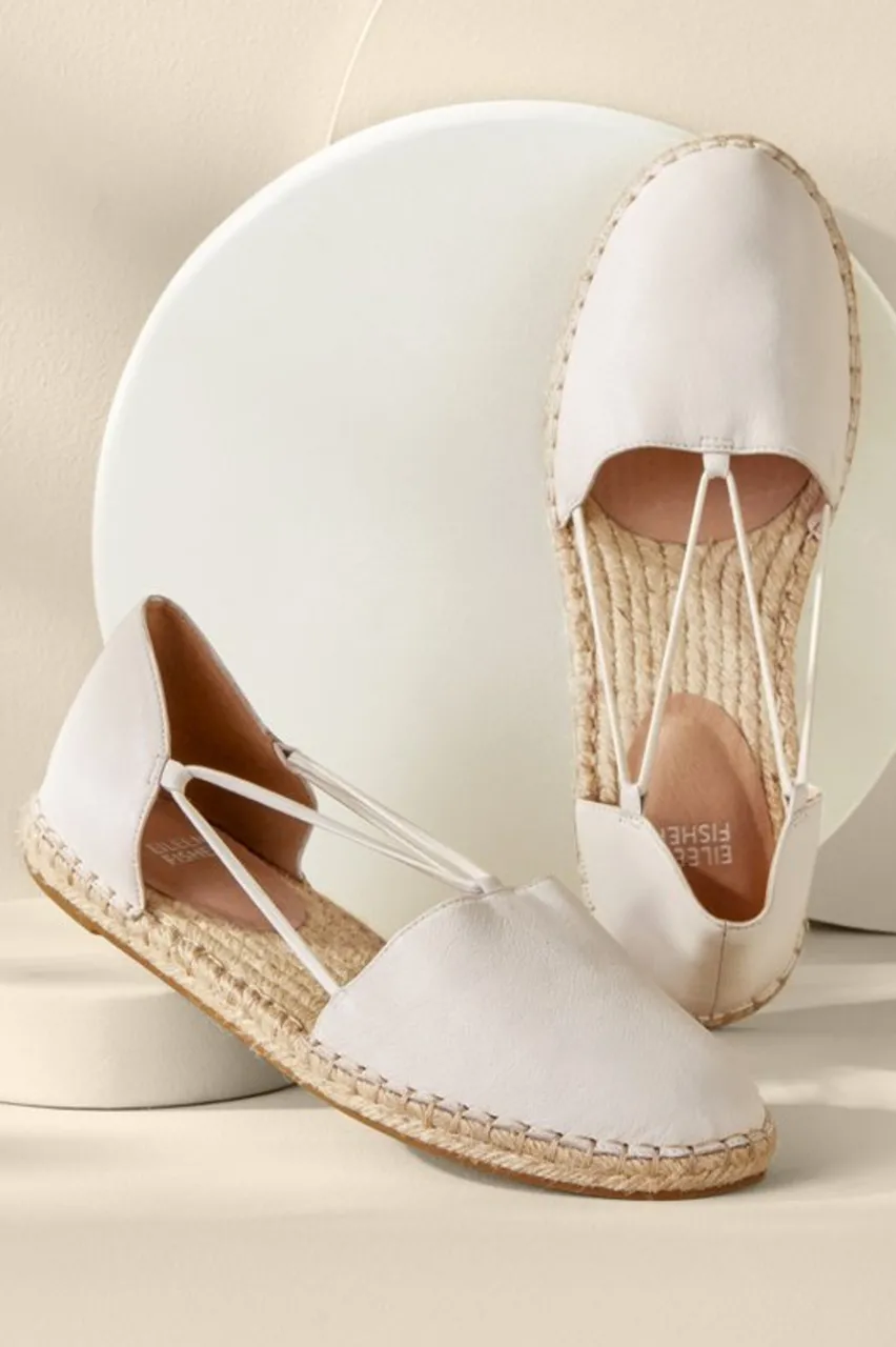 Discount Eileen Fisher Lee Stretch Espadrille Shoes