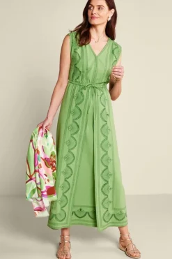 Outlet Ellison Linen Blend Maxi Dress Dresses