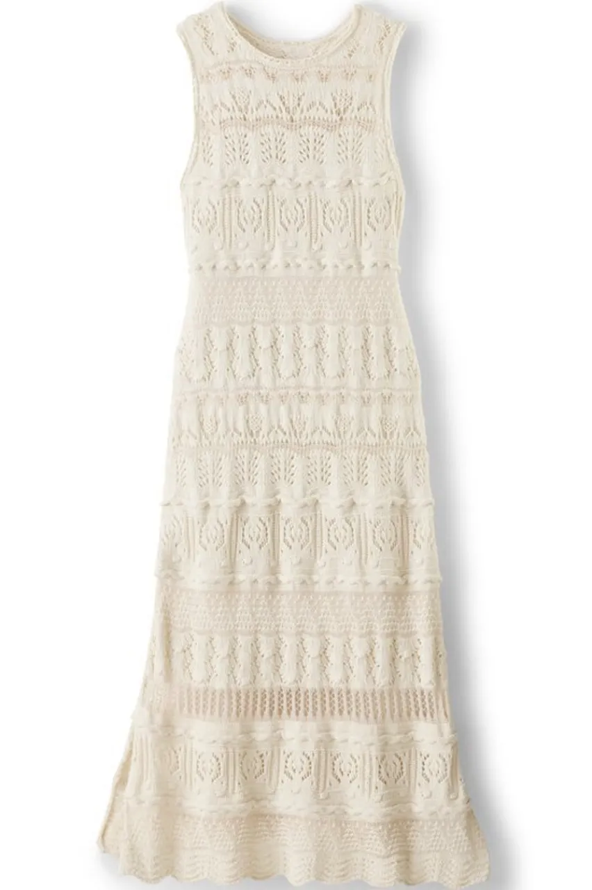 Erica Crochet Midi Dress Dresses
