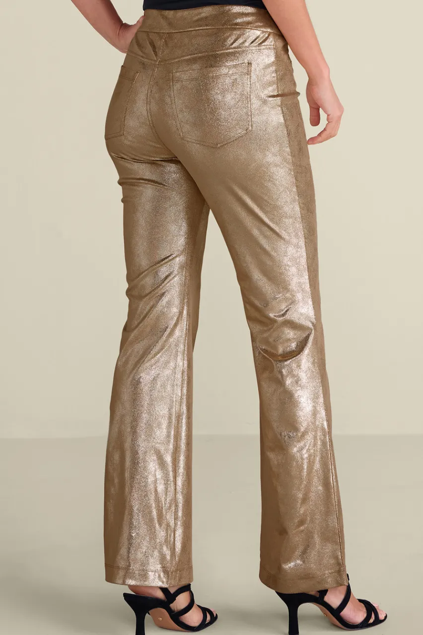 New Faux Suede Bootcut Pants Pants