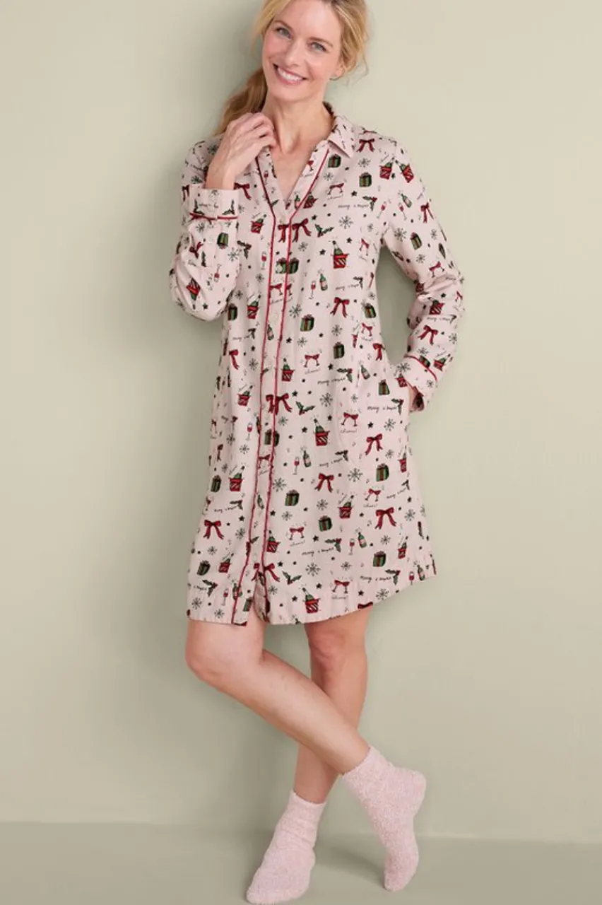 Sale Festive Finley Sleep Shirt Sleepwear & Lounge