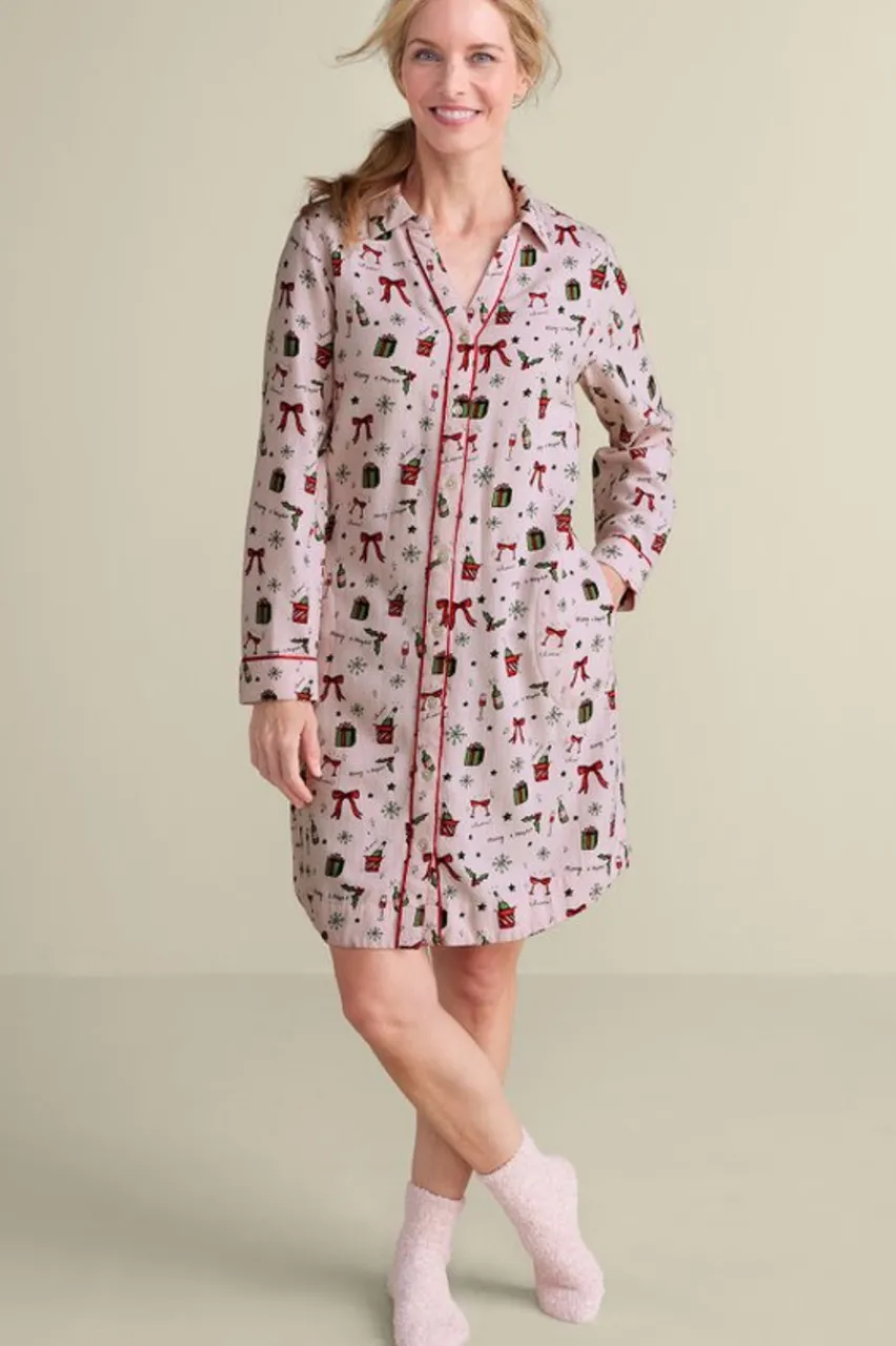 Sale Festive Finley Sleep Shirt Sleepwear & Lounge