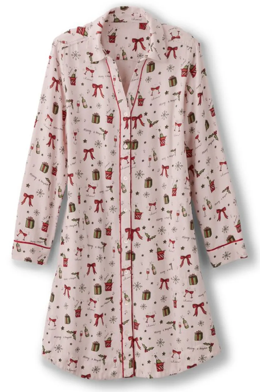 Sale Festive Finley Sleep Shirt Sleepwear & Lounge