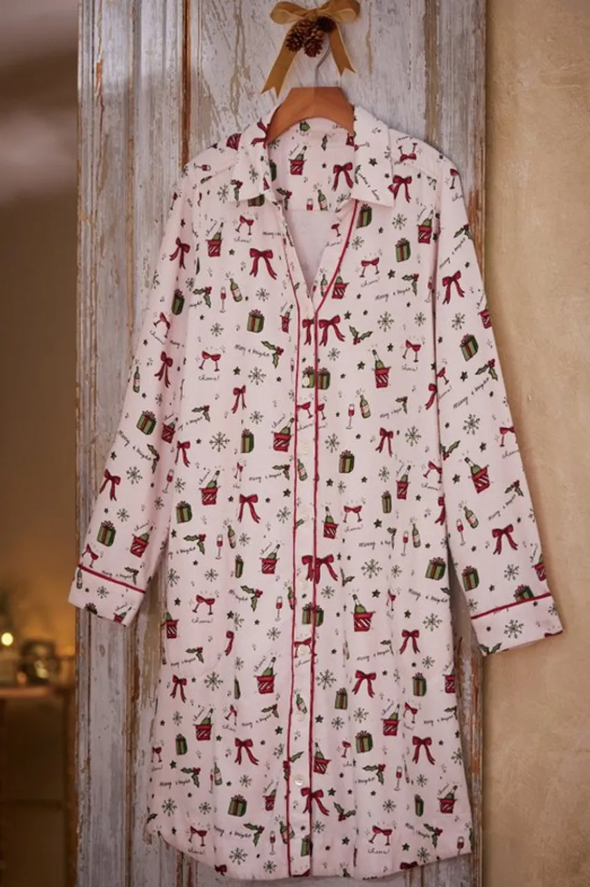 Sale Festive Finley Sleep Shirt Sleepwear & Lounge