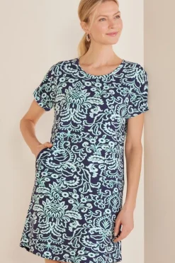 Hot Fina French Terry Short Dress Dresses