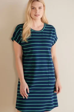 Hot Fina French Terry Short Dress Dresses