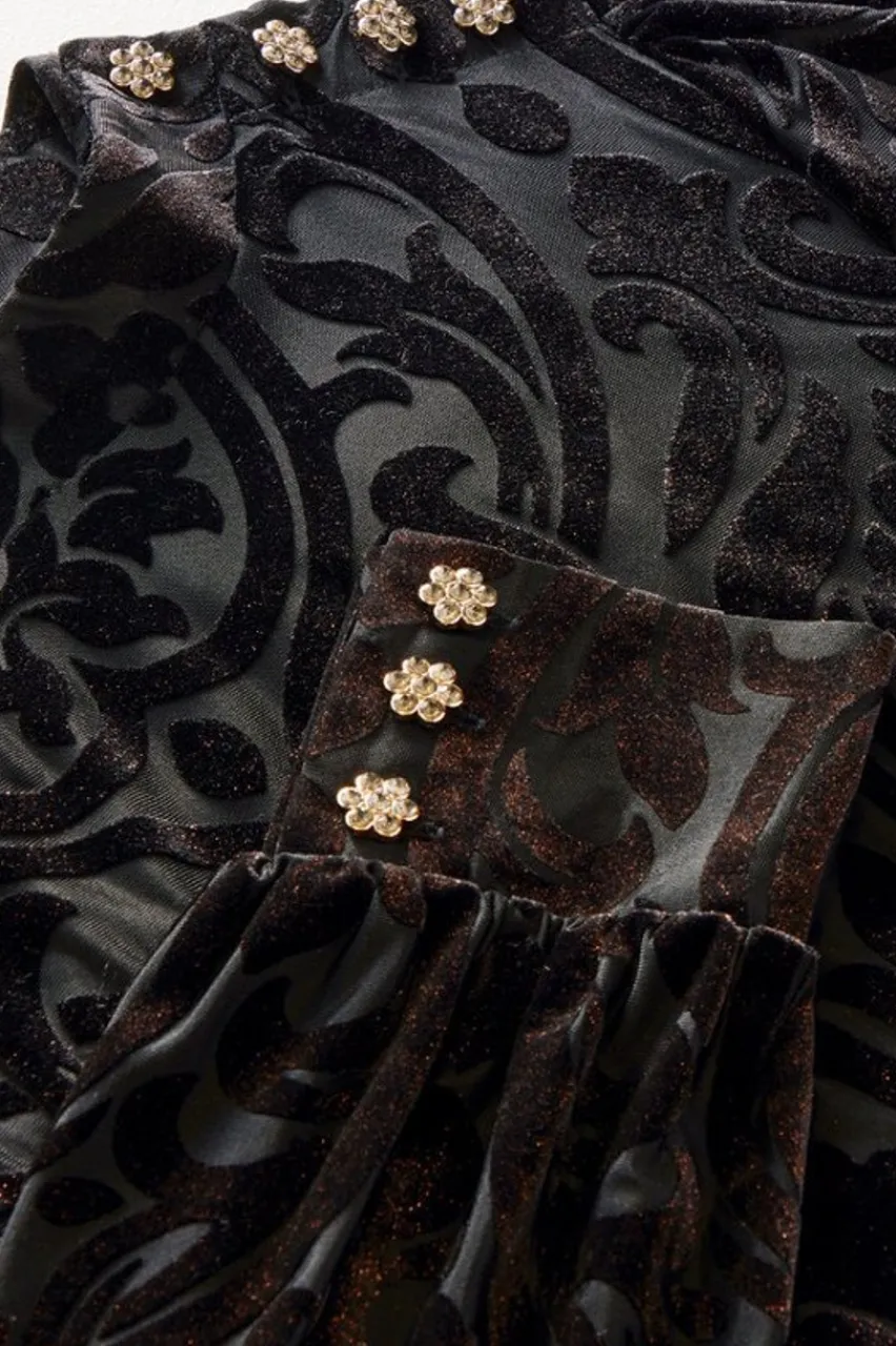 Clearance Hadley Velvet Dress Dresses