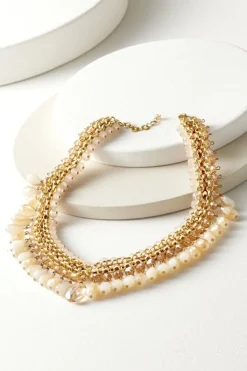 Clearance Hazel Bead Drops Necklace Jewelry|Necklaces