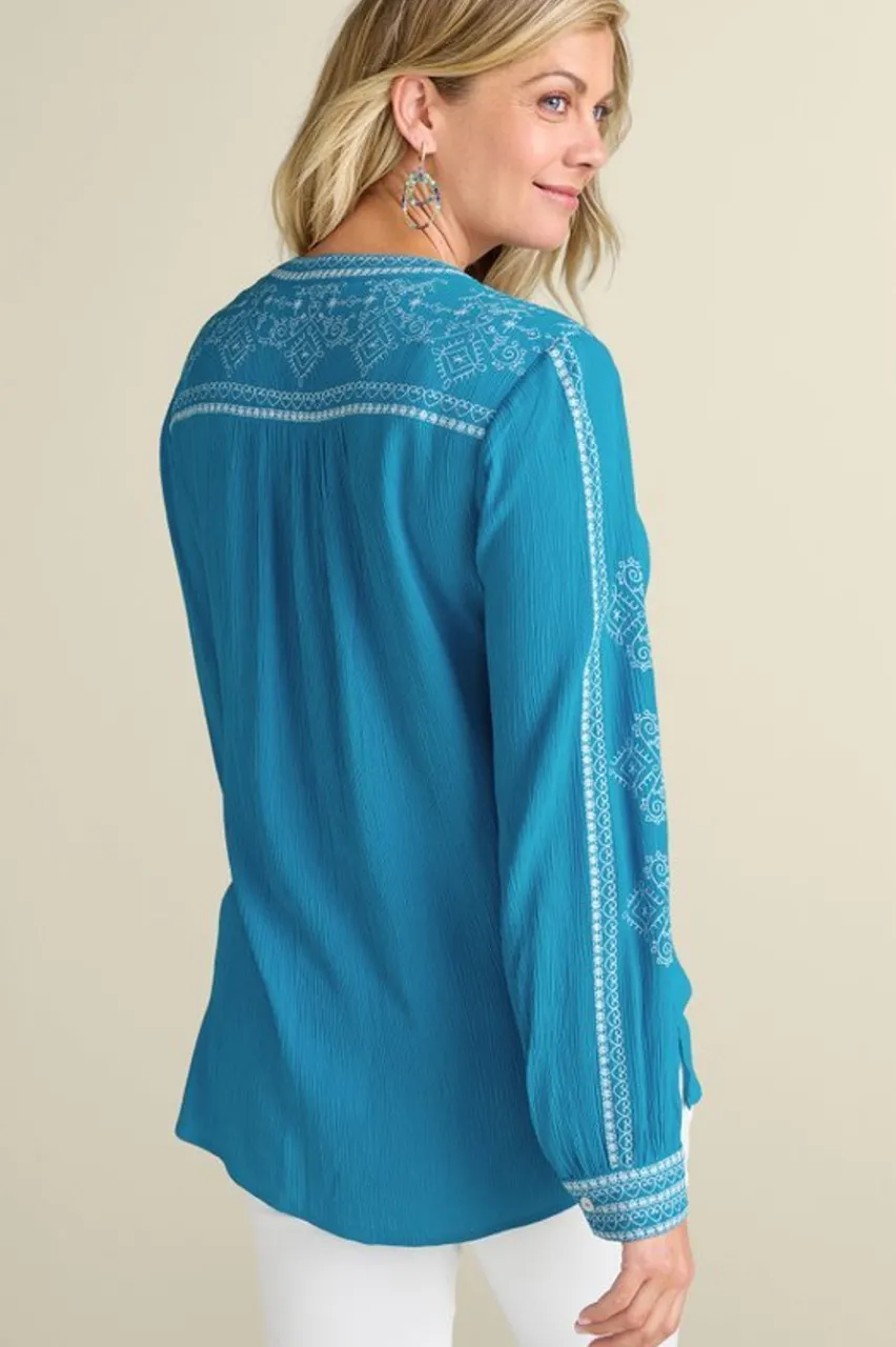 Sale Imane Gauze Tunic Tops|Tunics & Leggings