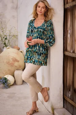 Best Imrie 3/4 Sleeve Tunic Tops|Tunics & Leggings