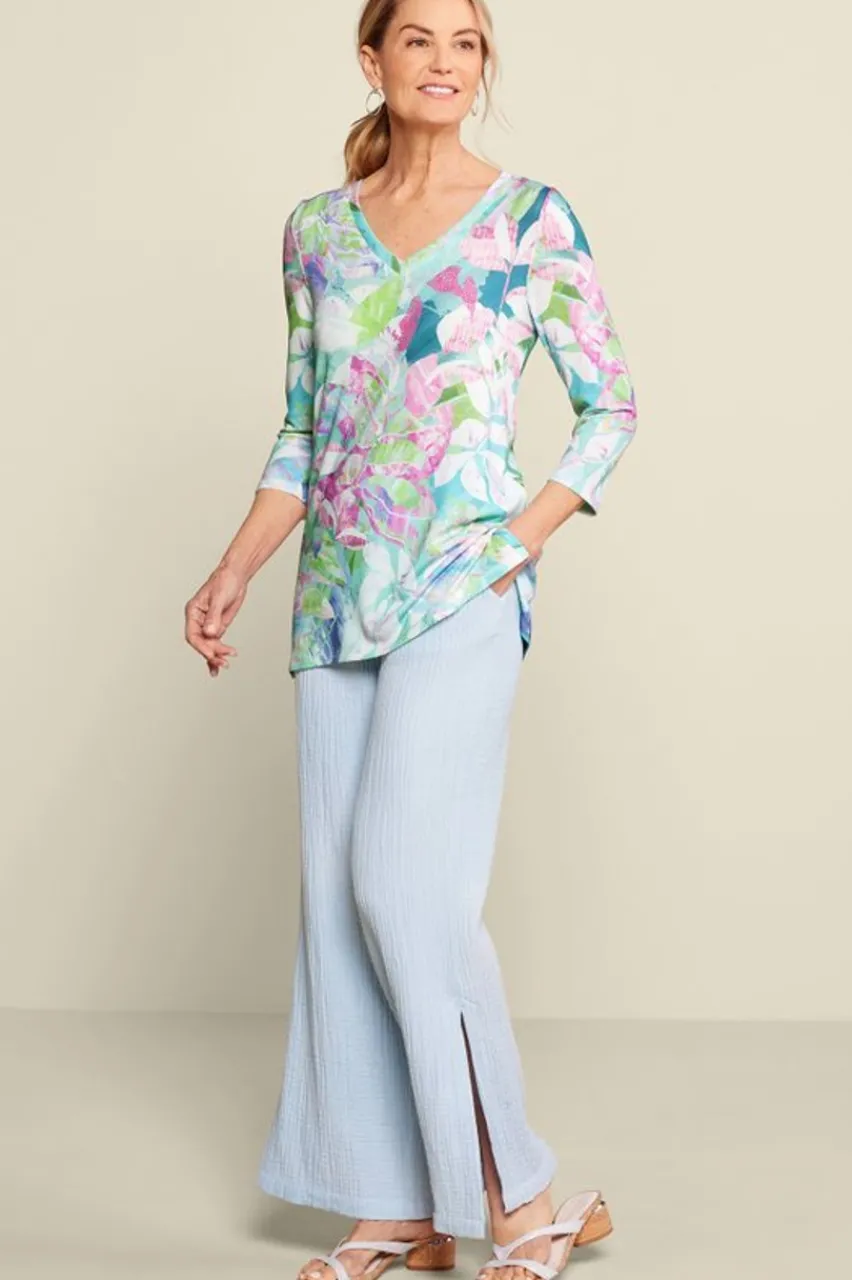 Discount Iris 3/4 Sleeve Tunic Tops|Tunics & Leggings
