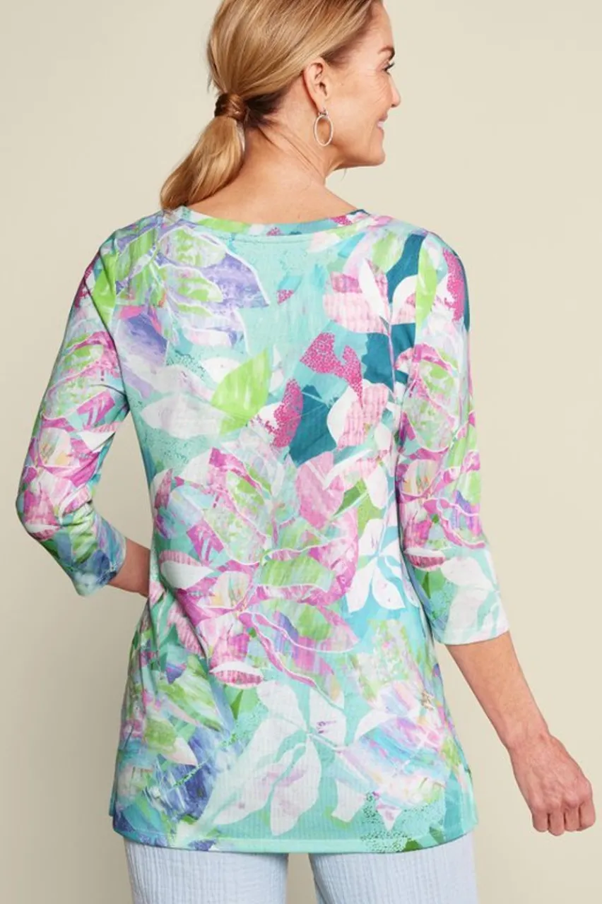 Discount Iris 3/4 Sleeve Tunic Tops|Tunics & Leggings