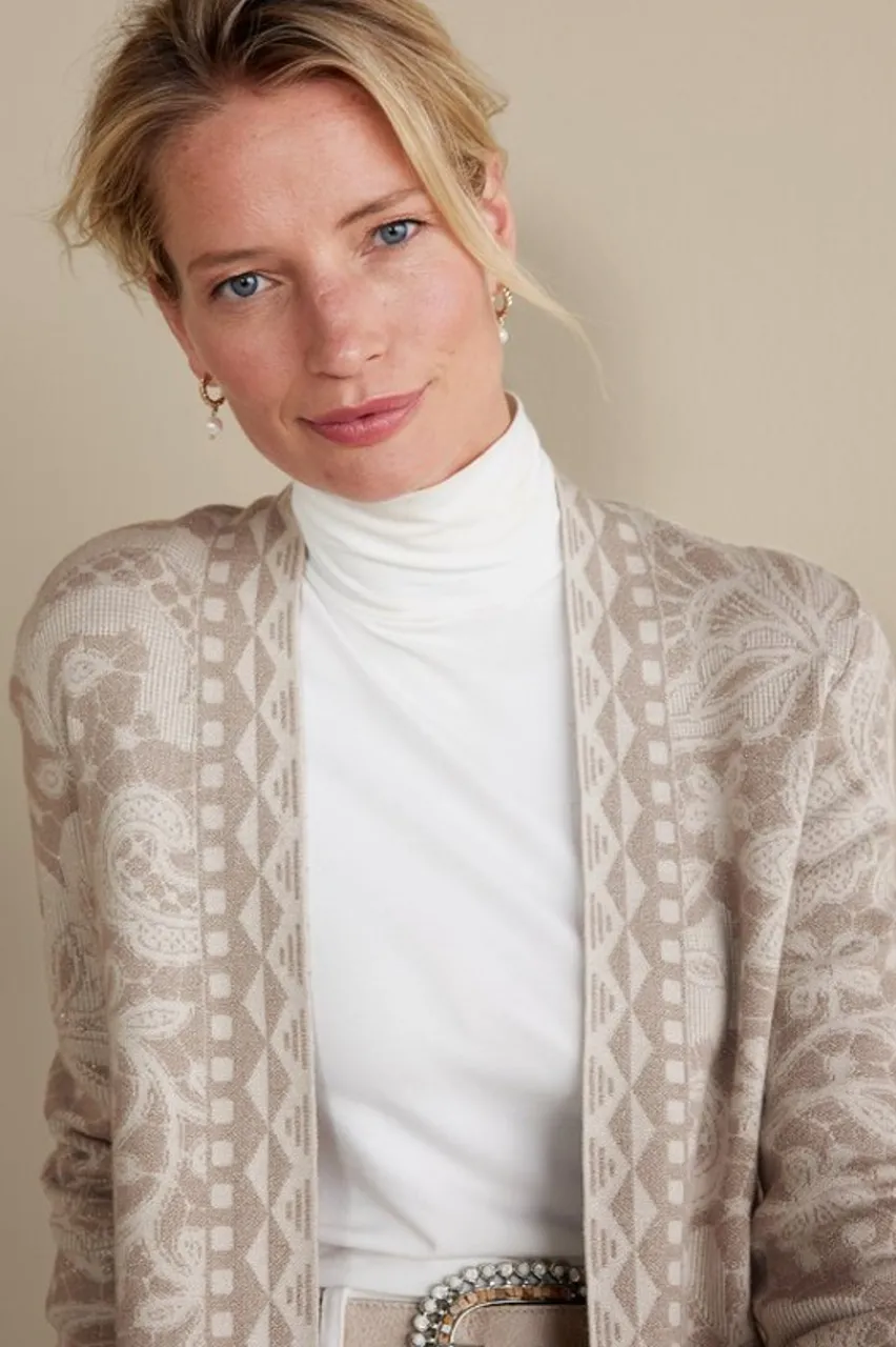 Discount Ivy Shimmer Long Cardigan Tops|Sweaters & Cardigans