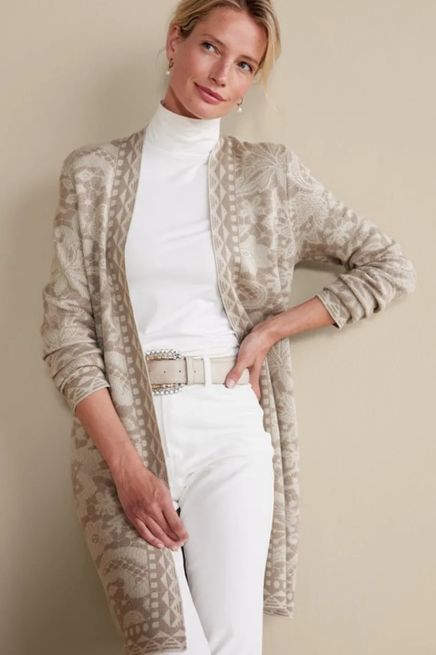 Discount Ivy Shimmer Long Cardigan Tops|Sweaters & Cardigans