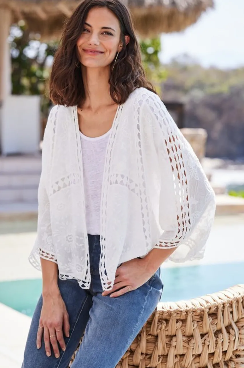 Outlet Jasmine Lace Wrap Toppers|Scarves & Wraps