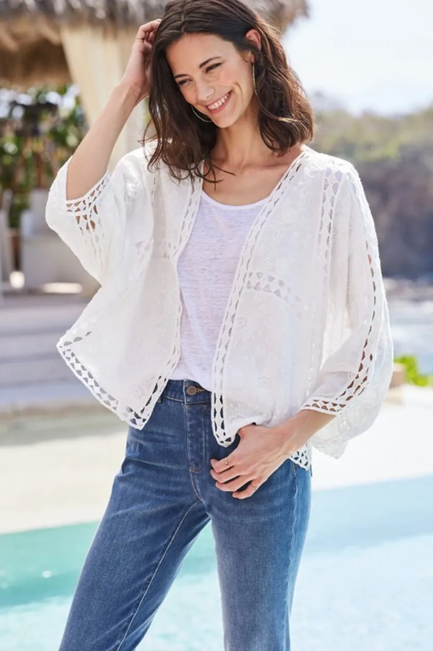 Outlet Jasmine Lace Wrap Toppers|Scarves & Wraps