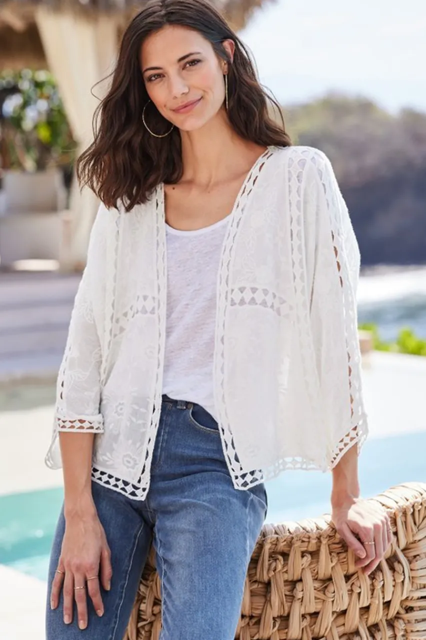 Outlet Jasmine Lace Wrap Toppers|Scarves & Wraps