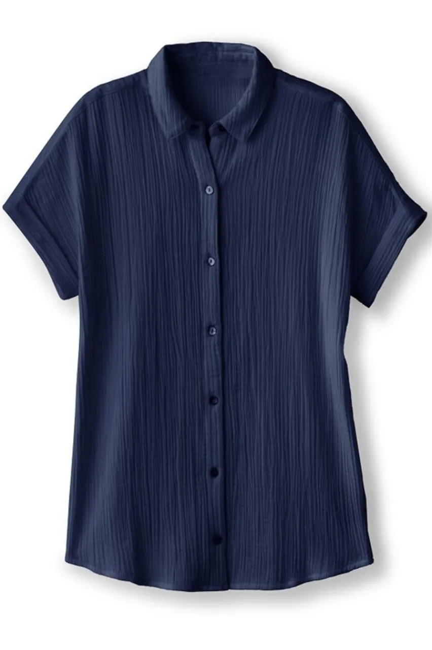 New Je Veux Gauze Top Tops