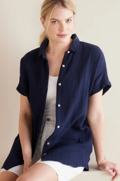 New Je Veux Gauze Top Tops