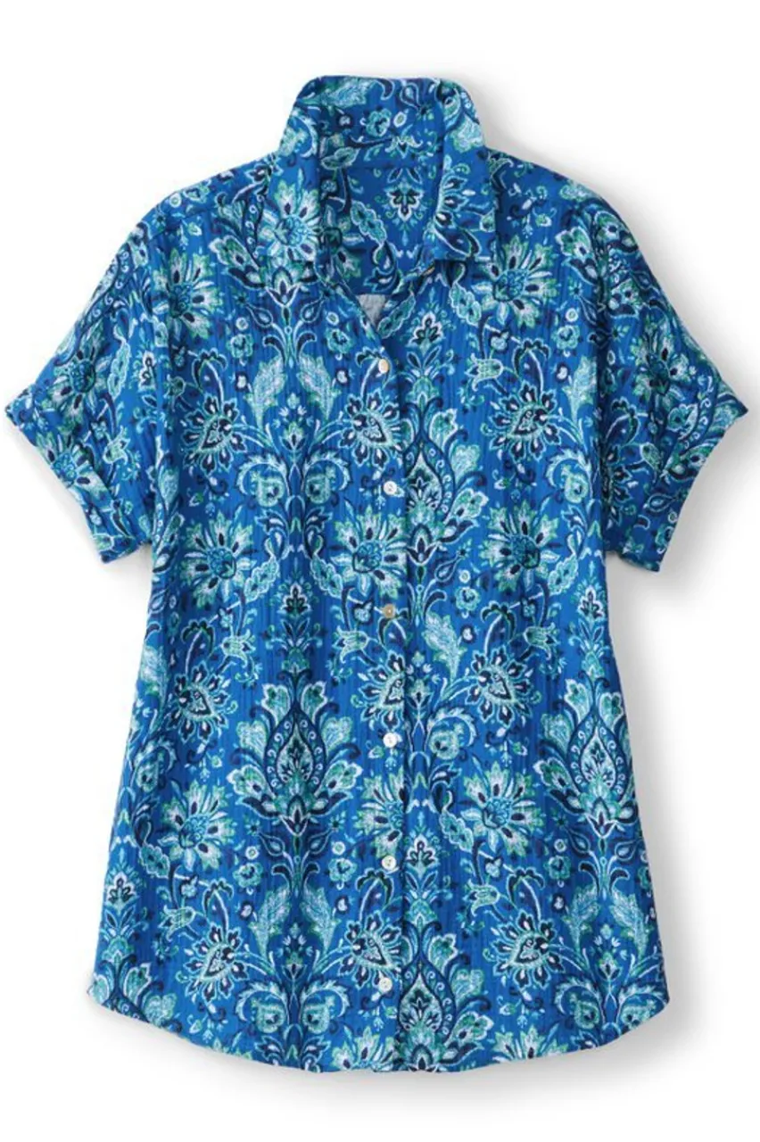 New Je Veux Gauze Top Tops