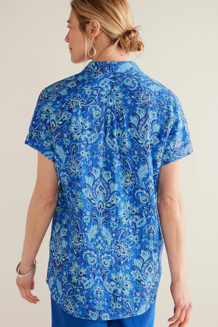 New Je Veux Gauze Top Tops